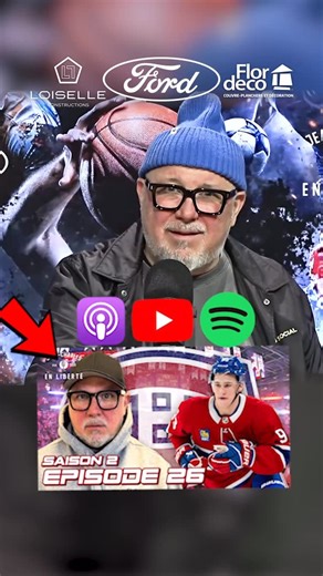 JiC on Instagram: "EXTRAIT | Saison 2 | Épisode 26 -Jean-Charles en Liberté! -Podcast complet YOUTUBE! -Podcast complet SPOTIFY! -12:00 Lundi au Vendredi! ————————— @jic.officiel 👈🏼 ————————— https://youtube.com/@jean-charlesenliberte?si=0i7vjIglRPQr2qEP ————————— https://www.ford.ca/jcenliberte/ ————————— #podcast #jeancharlesenliberte #sports #balado #montreal #radio #youtube #spotify #extrait #canadiens #hockey #habs #LNH #équipe #ford"