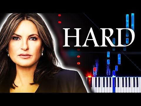Law & Order: SVU Theme - Piano Tutorial