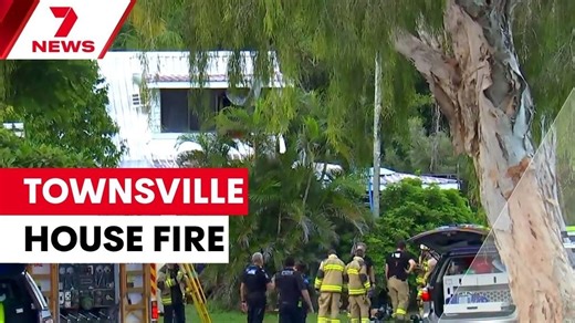 Grave fears for occupants in Townsville house fire