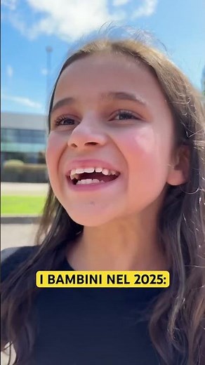 I BAMBINI NEL 2025 😅 - iPantellas