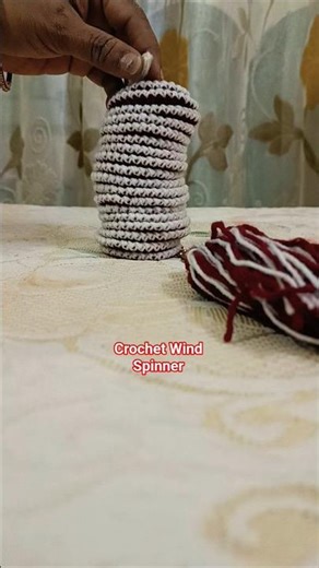 Crochet Wind Spinner #shorts #ytshorts #trending #trendingshorts #diy #handmade #homemade #explore.
