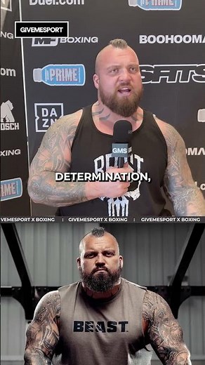 Eddie Hall on bringing 24/7 strongman discipline into boxing 🥊 #eddiehall