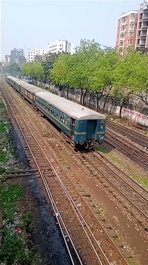 Rear Coaches of a Running Train | Amazing Railway View from the Back