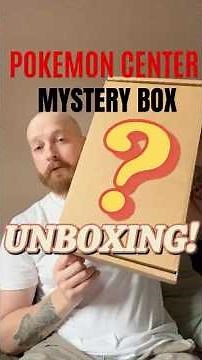 Pokemon Center MYSTERY BOX UNBOXING! #pokemon #pokemontcg #packopening #pokemoncommunity