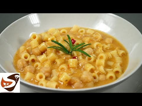 Pasta and chickpeas: easy, tasty, and healthy! – First courses