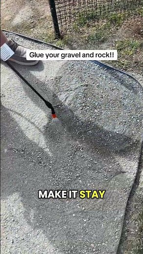 How to Keep Loose Gravel and Decorative Rocks in Place | PetraMax Lockscape Rock Glue Review