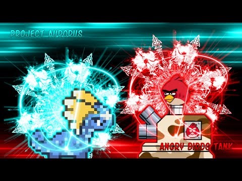 M Ahmed MUGEN #606 Project Aurorus VS Angry Birds Tank (Both 1P)