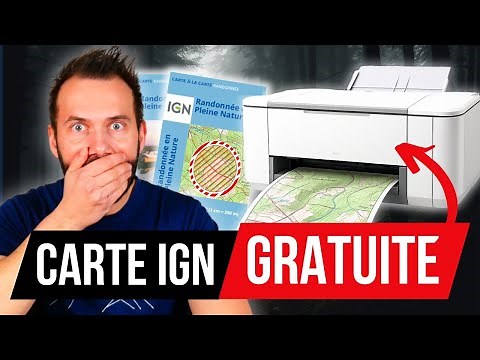 Comment imprimer toutes les cartes IGN gratuitement et facilement