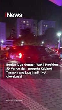 Detik-Detik Trump Dievakuasi, usai Terdengar Suara Letusan di Gedung Putih