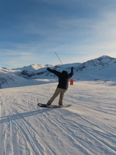 Harry's First Frontside 360 in Awesome Snow Conditions