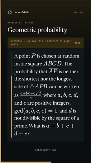 Geometric probability