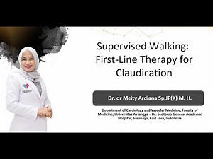 Supervised Walking First Line Therapy for Claudication
