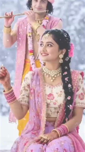 "Radha Krishna Love Status 💖 | Heart Touching Bhakti 🔥 | 4K Full Screen" #radhakrishna #lovestatus