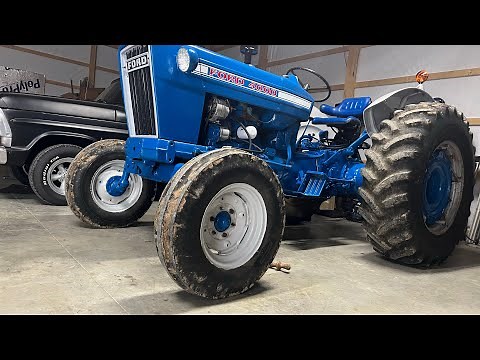 Fuel leak on the Ford 4000 tractor