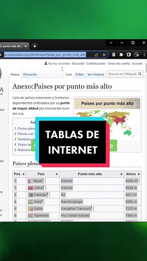 Copiar Tablas de Internet en Excel: Consejos Rápidos