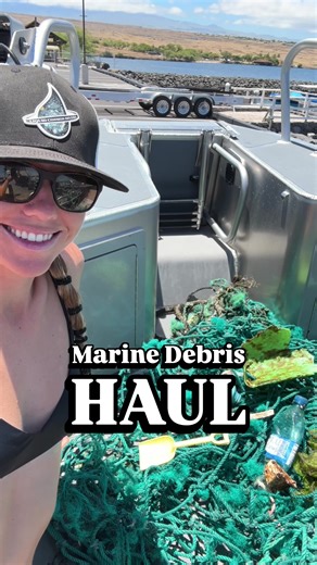 Am I doing this right? #haul #marinedebris #plasticpollution #oceanconservation #marinebiologist