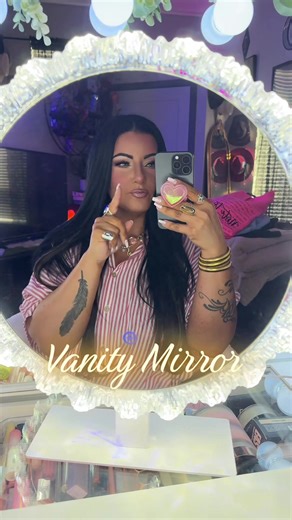 Shop the Stunning Large 16-Inch Vanity Mirror