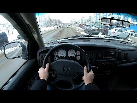2002 DODGE RAM 1500 POV TEST DRIVE