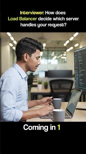 How does Load Balancer decides which server handles your Request? #systemdesign