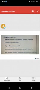 Magnetic Materials Macroscopic characterization of magnetic ma... | Filo