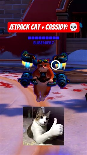 JETPACK CAT + CASSIDY ULT 🐈💀 #overwatch2 #gaming #overwatchclips #overwatch #ow2