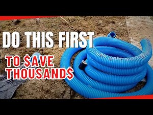 How to Do Yard Drainage on a New Home [ For Contractors and DIYers ]