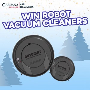 116 reactions | May katuwang na sa paglilinis kapag nanalo ka ng Robot Vacuum Cleaner sa Okasyon Monthly e-Raffle! May 240 exciting prizes na ipapamigay when you transact at any Cebuana branch nationwide. For every 2 transactions, you get 1 e-raffle ticket. The more transactions, the more chances of winning! Kaya transact na at abangan ang draw ngayong November 24! Sa 24k, Panalo K! #e24kMoNaYan | Cebuana Lhuillier 24k Rewards Program | Facebook