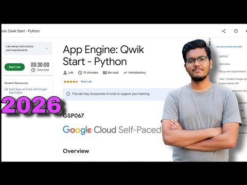 App Engine: Qwik Start - Python Lab Solution | Google Cloud Skills Boost 2026