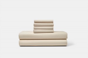 Cotton Percale Bed Sheet Set