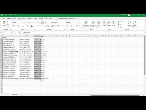How to change format from all capital letters to proper case or lower case using Excel?