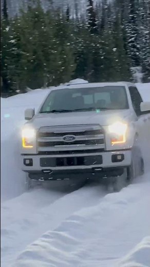 F150 ecoboost VTA mod deep snow