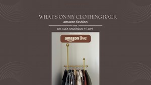 Watch What’s on my Amazon clothing rack right now on Amazon Live