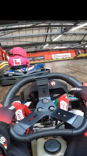 Karting challenge race dad for Chinese takeaway stakes