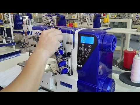 V6S Operation tutorial video-Preparation before sewing