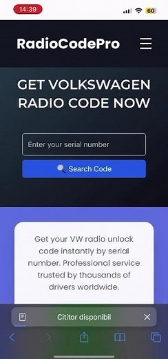 How to Get VW Radio Code FREE - Unlock Volkswagen Radio in 5 Minutes
