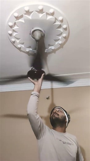 Brocken ceiling fan sound testing 2 #testing #sound #broken #kipasangin