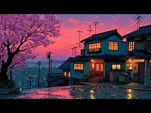 Retro Japanese Town Lofi Beats ~ Chill Vibes & Japanese Lofi Ambience