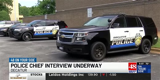 Decatur police chief interviews underway