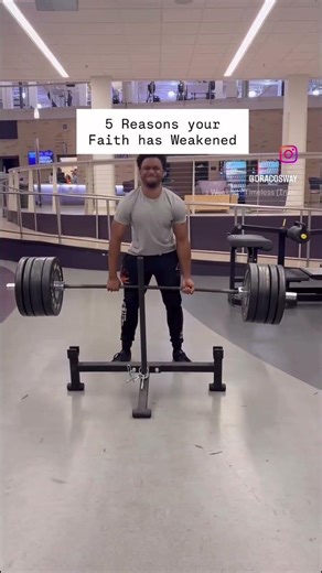 5 Reasons your Faith has Weakned📉😔