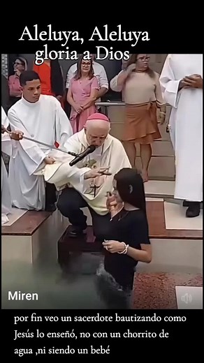 Religious Ceremony with Blessings and Baptism