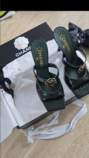 Unboxing my Chanel mule sandals with me♡ #Chanel #Unboxing