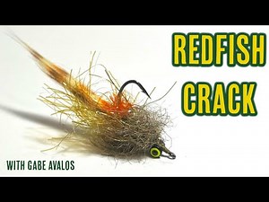 The Redfish Crack - || FLY TYING TUTORIAL || - With @luchadorflyco