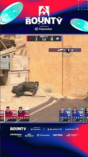 Twistzz SPOTS elbow and WALLBANGS sh1ro with HS Scout FLICK #blast #bounty #cs #cs2 #csgo