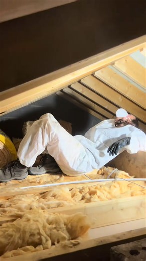 1.2K views | Fibreglass is really tricky to install! #insulation #fibreglass #mineralwool #homeinsulation | Superfoil Insulation | Facebook