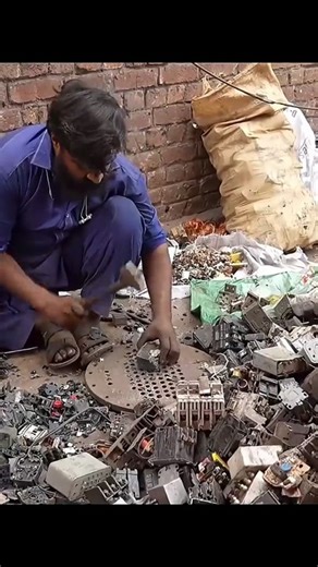 Extraction of Silver from faulty Circuit Breakers