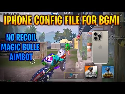 iPhone BGMI + PUBG Config File 🔥 Zero Recoil + Auto Headshot | No Jailbreak | 100% Working Config