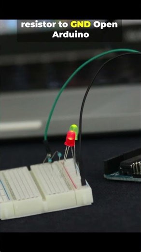 Arduino Uno simple running led long legs. #arduino