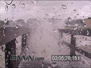 7/10/2005 Hurricane Dennis Video From Gulf Breeze Florida.