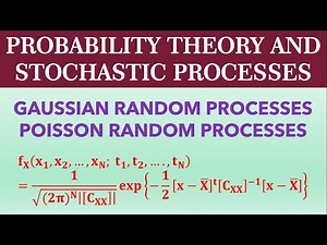 GAUSSIAN RANDOM PROCESSES # POISSON RANDOM PROCESSES