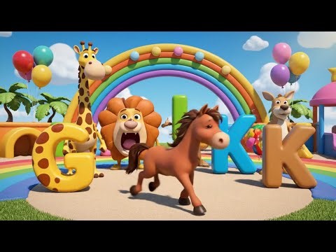 Cartoon video English alphabet 